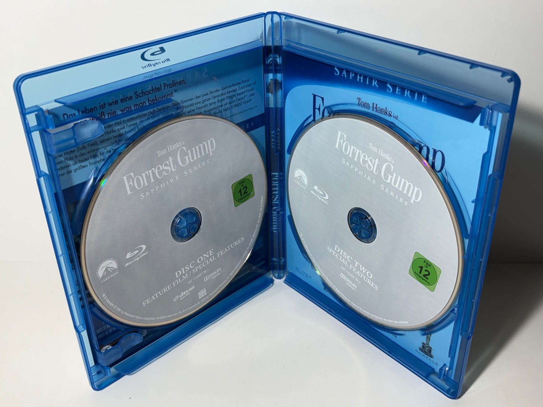 Alle DVDs: Forrest Gump Blu Ray – Gebraucht aus Wilderswil von Sstriker 2