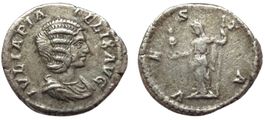 JULIA DOMNA silver denarius