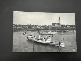 Postkarte Romanshorn Hafen MS St. Gallen 1930 (M995)