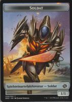 TCG Magic The Gathering MTG De BRO 08 /12 T Token Soldat