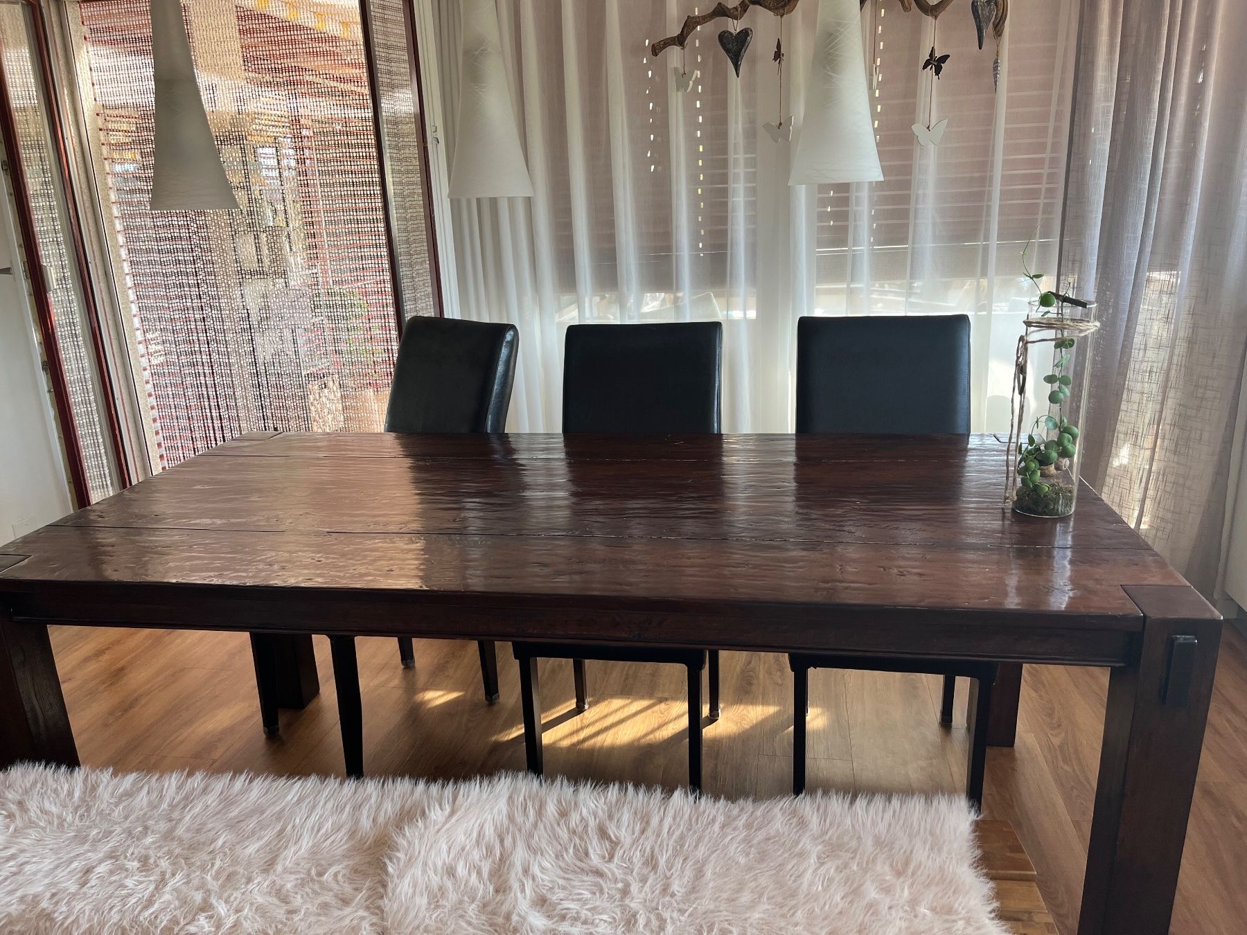 Tables: Massiver Esstisch Holz – D'occasion à Wagen par CaSu 2