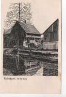 Litho UNTERÄGERI An der Lorze 1925