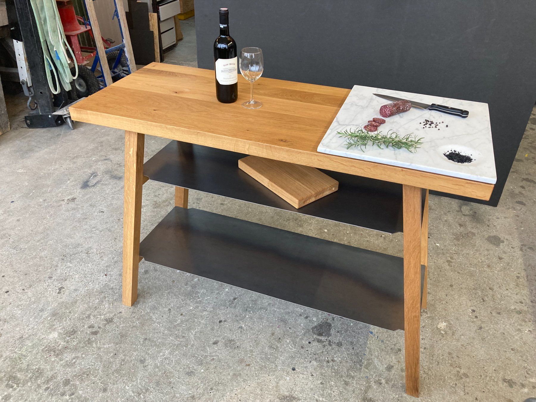 Cucine complete: Kochinsel, Schneidetisch – Nuovo (secondo la descrizione) da Läufelfingen venduto da b-form