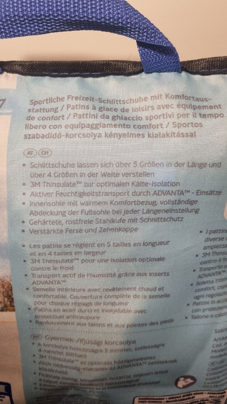 Pattini da ghiaccio: Schlittschuhe 33+37 – Usato da Münchwilen TG venduto da sli_5dvb 2
