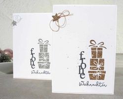 GESCHENKE STANZSCHABLONE