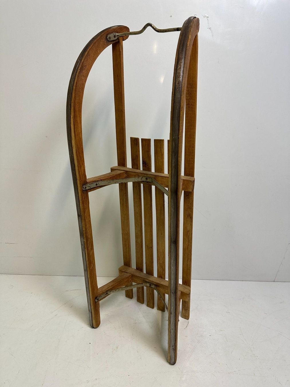 Holzschnitte: Davoser Holzschlitten L=97cm – Gebraucht aus Luzern von Lager6640