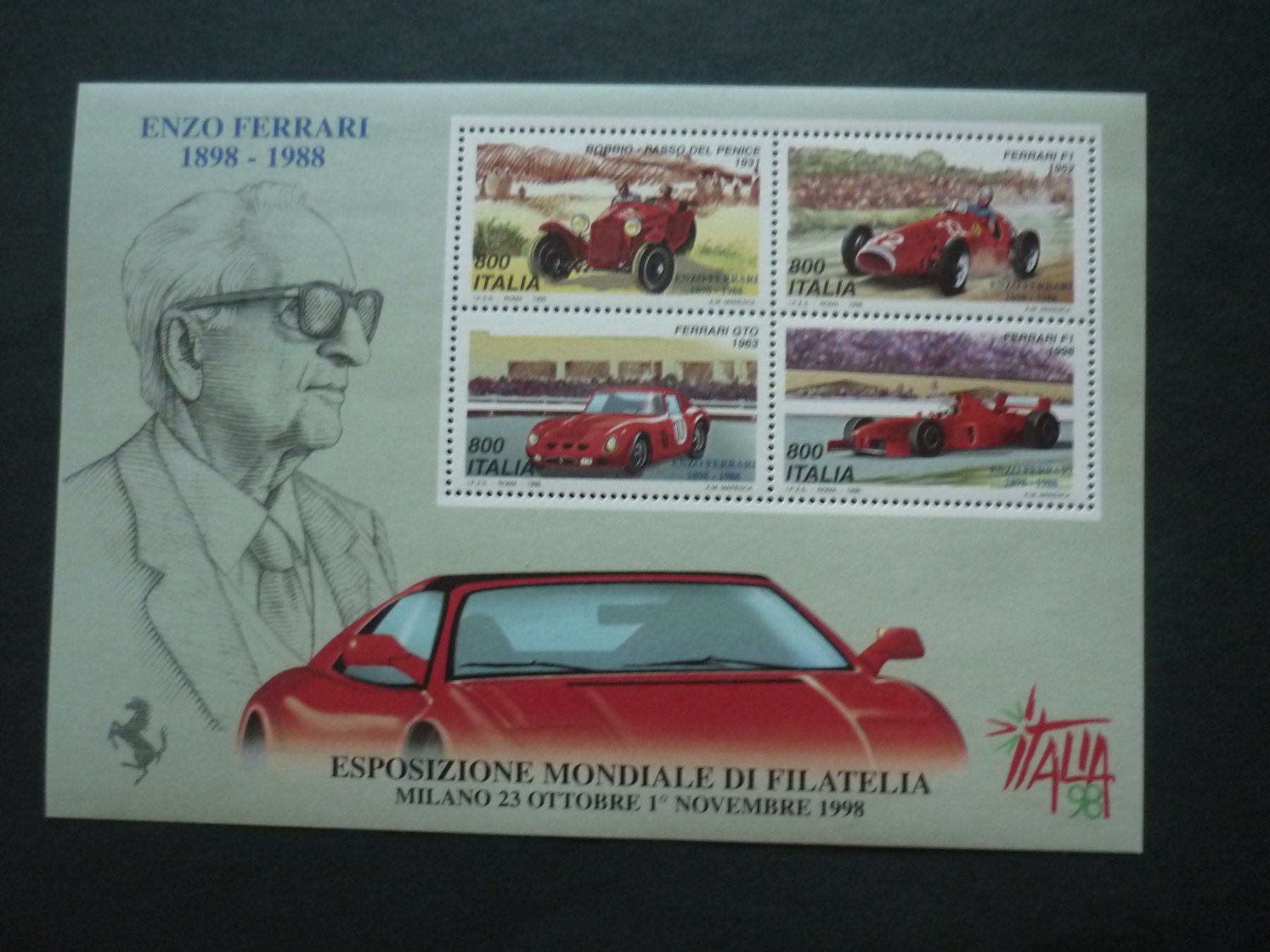 Alle Briefmarken: Briefmarken Ferrari – Neu (gemäss Beschreibung) aus Langnau i. E. von Laendu7000