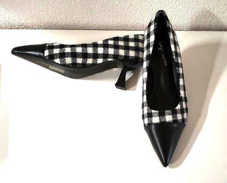 Scarpe da donna: NEUER MODISCHER PUMPS IN SCHWARZ/WEISS, GRÖSSE 37 – Nuovo e nell'imballaggio originale da Dielsdorf venduto da SHOES_BY_SYLVI 5