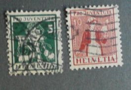 CH Pro Juventute 1916+1917