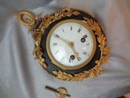 Antike Französische Kartuschen Uhr