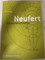 Neufert Bauentwurfslehre, 40. Auflage - Top Zustand!