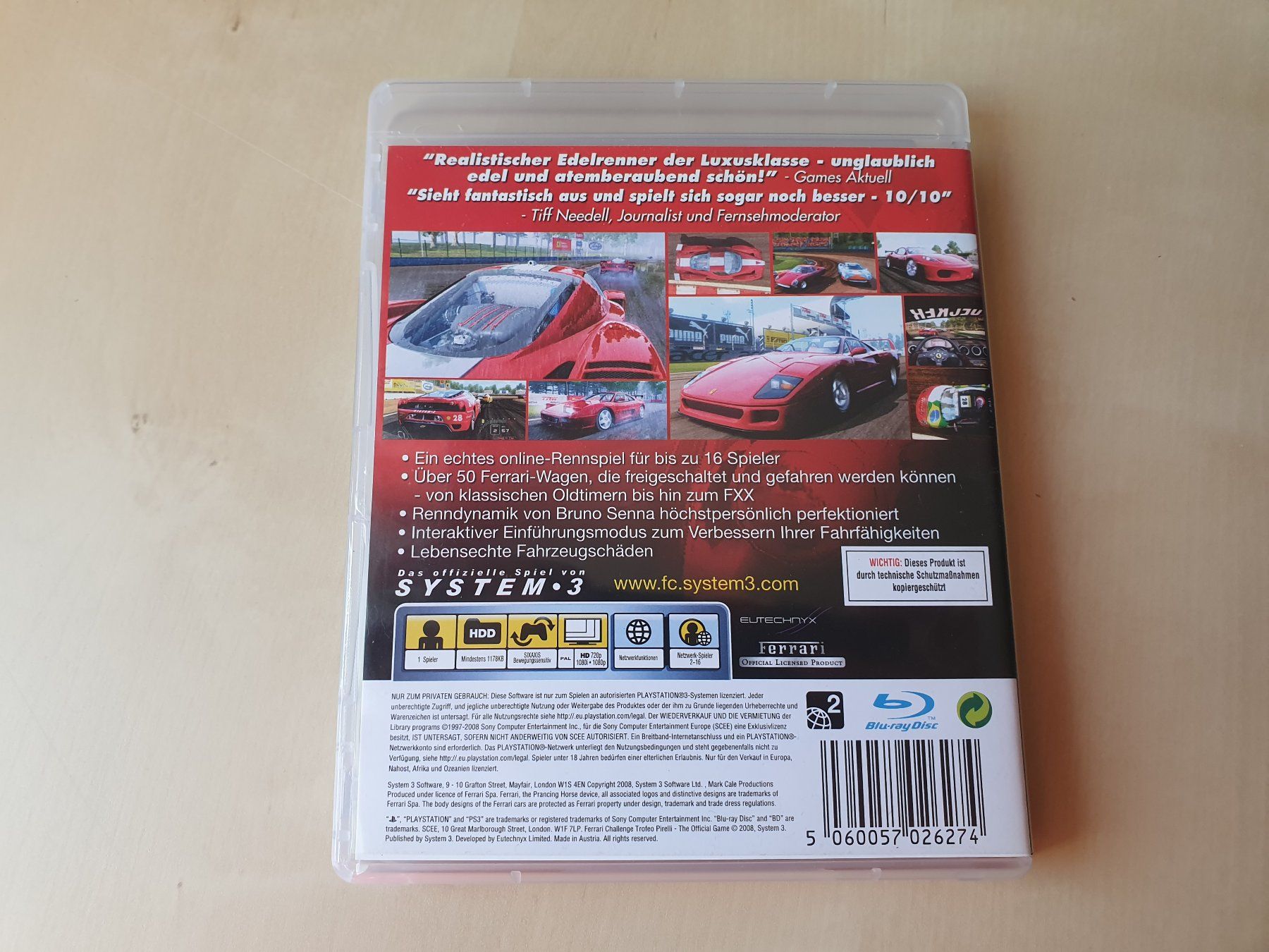 Sony Giochi: Ferrari Challenge – Usato da Stansstad venduto da collectorsshop 1