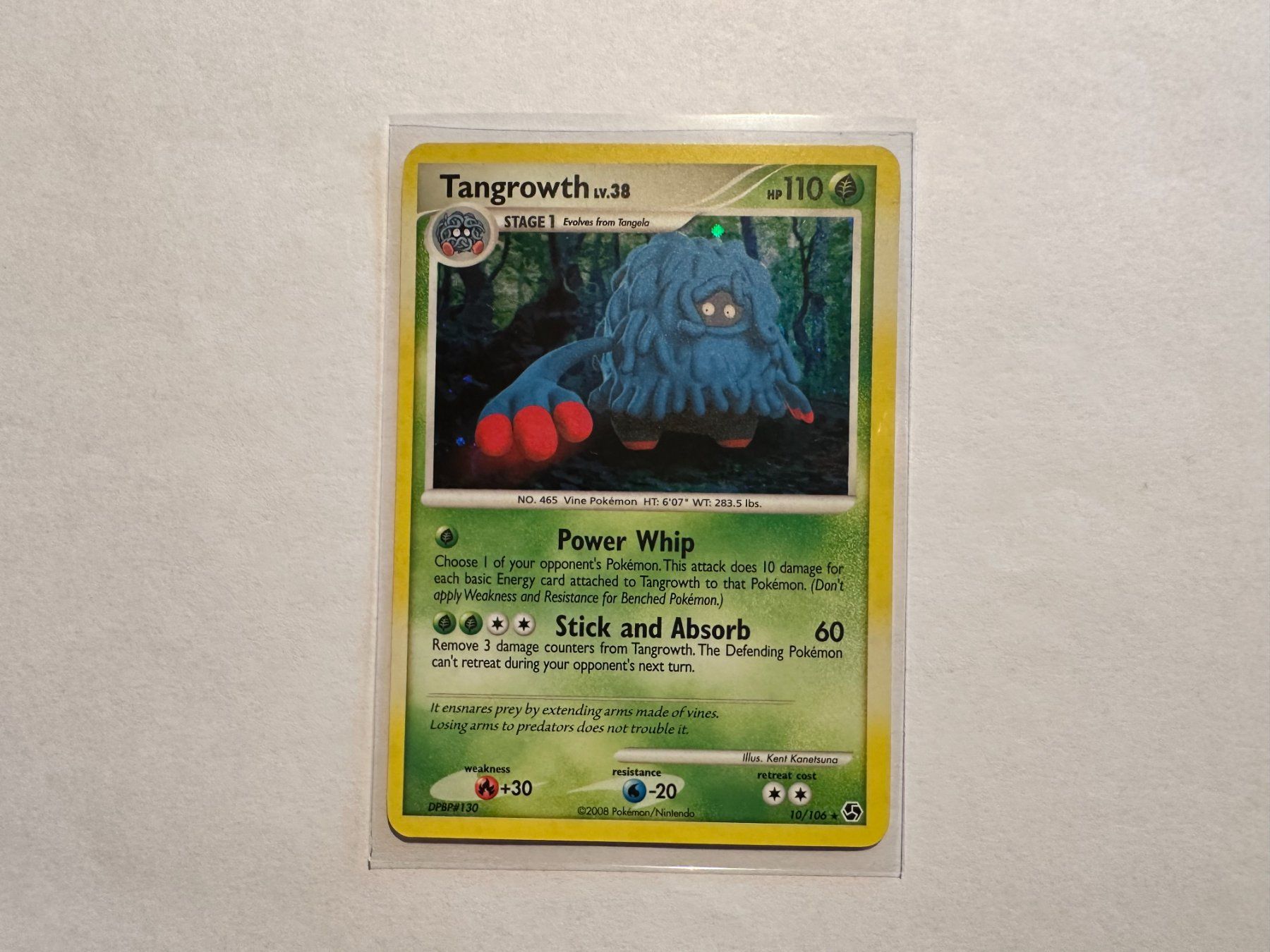 Pokémon Carte collezionabili: Tangrowth holo D&P Great Encounters EN – Usato da Hagendorn venduto da Pokecollectorch