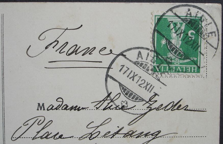 Cartoline postali: VILLENEUVE et la Dent du Midi – Usato da Jona venduto da philajona 1