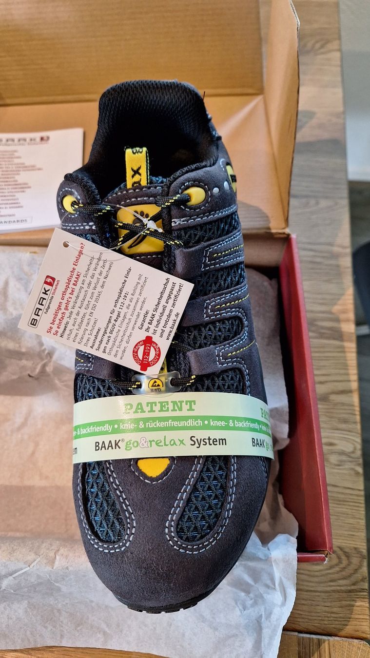 Herrenschuhe: Baak Sicherheitsschuhe Grösse 40 – Neu und originalverpackt aus Thunstetten von Malinois7