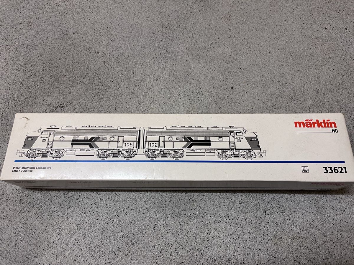 Märklin Modellini di ferrovie: Märklin Amtrak – Usato da Wettingen venduto da Jackson21 3