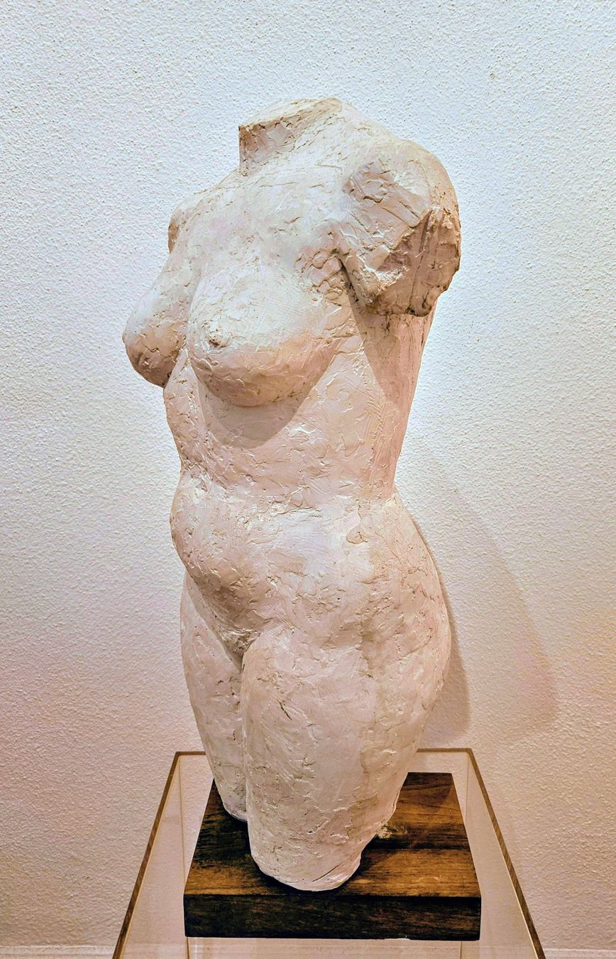 Skulpturen & Statuen: ANNELISE DORER/ Gipsmodell/Höhe: cm 78 – Gebraucht aus Rieden AG von mar_97nb 2