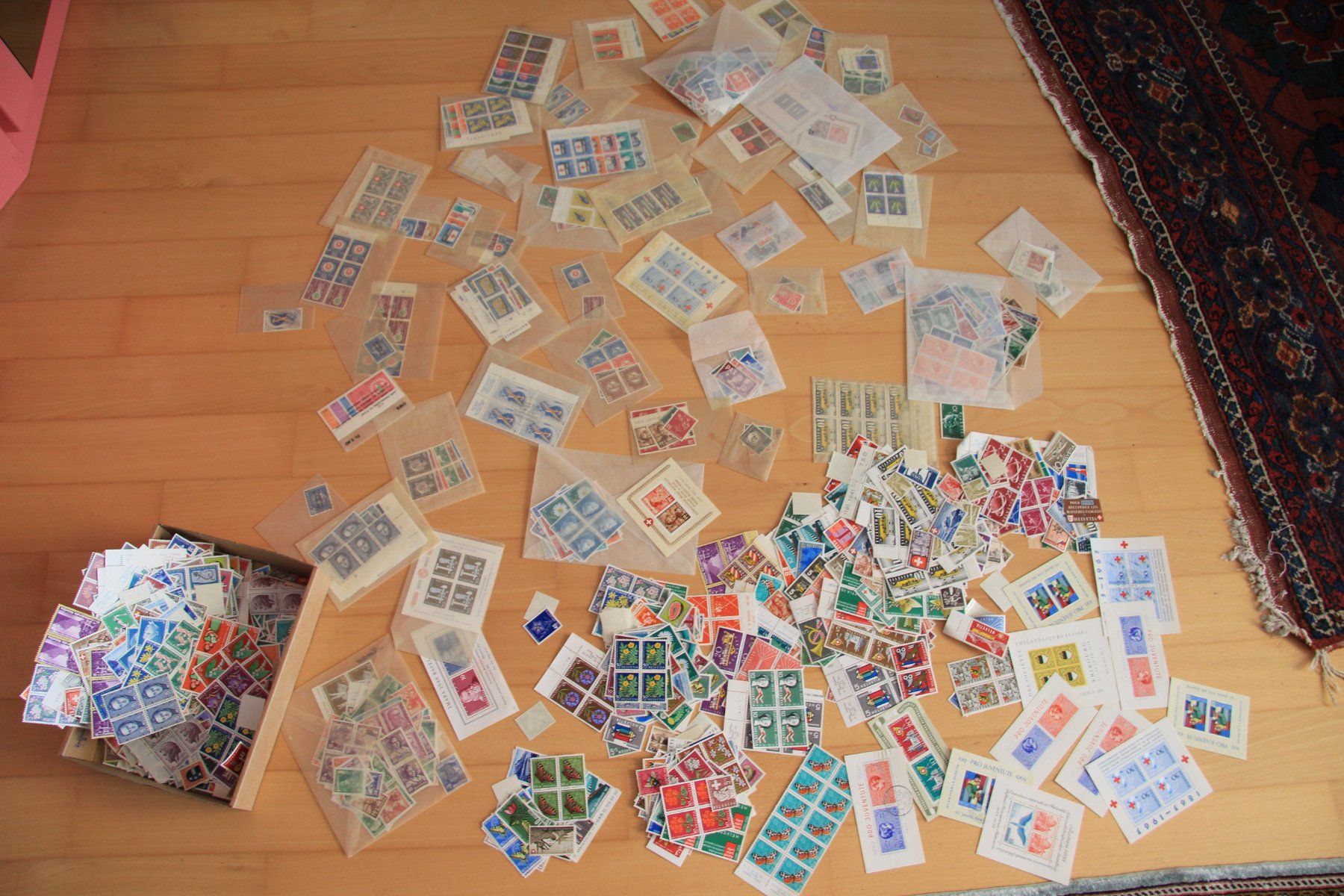 Alle Briefmarken: Schweiz Sammlung meist postfrisch – Gebraucht aus Schlieren von Sternstunde2
