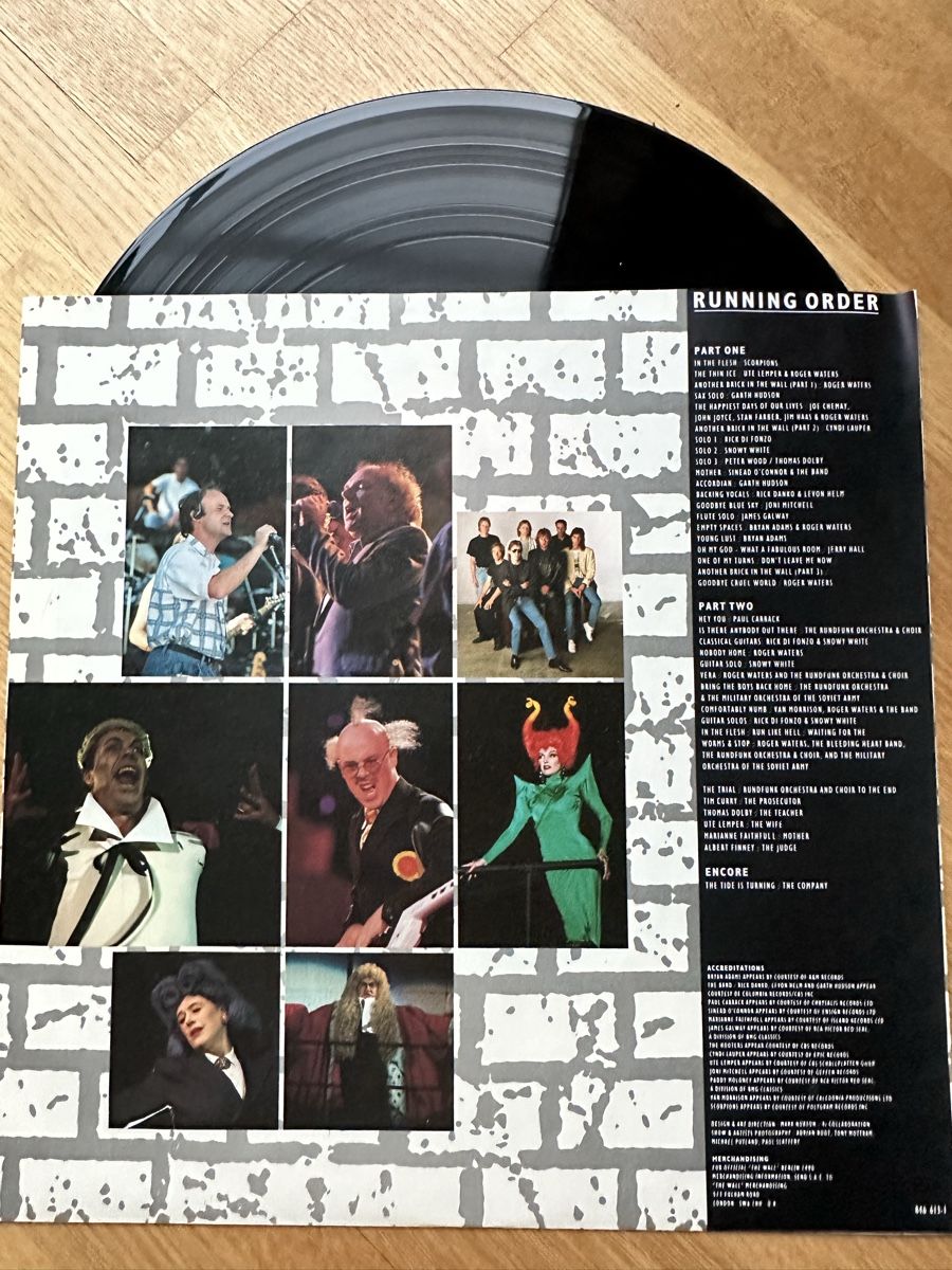 Schallplatten: Roger Waters The Wall Live in Berlin – Gebraucht aus Zürich von marcochreis5 4