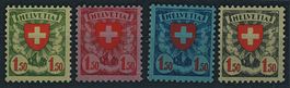 1924 - Wappenschild - Farbprobe - Abarten