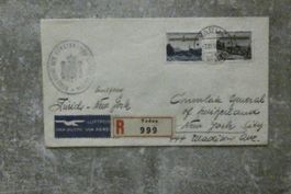 Erstflug Zürich-New York 9.VII.48, SF 48.6 aL