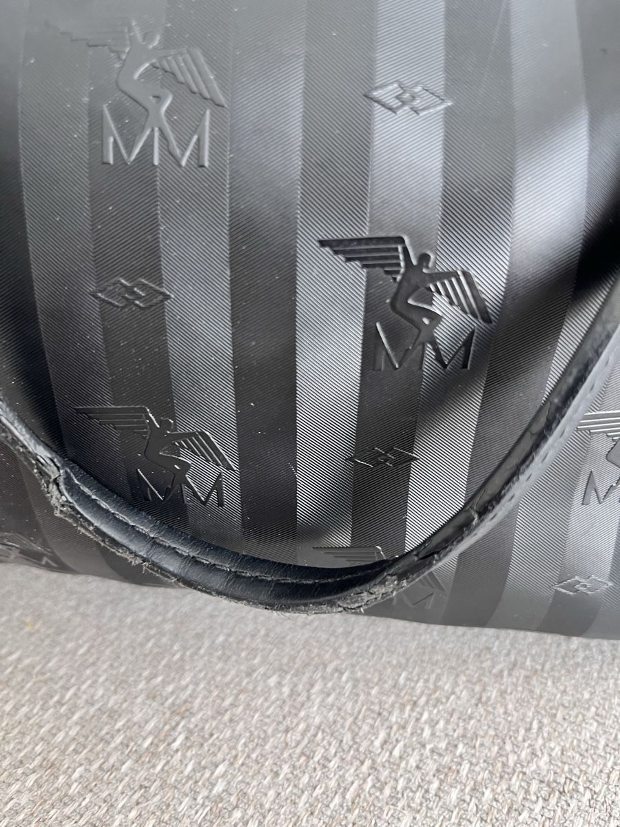 Maison Mollerus Taschen für Damen: Maison Mollerus Tote Bag Black Patterned Medium  – Gebraucht aus Lausanne von Danash 1