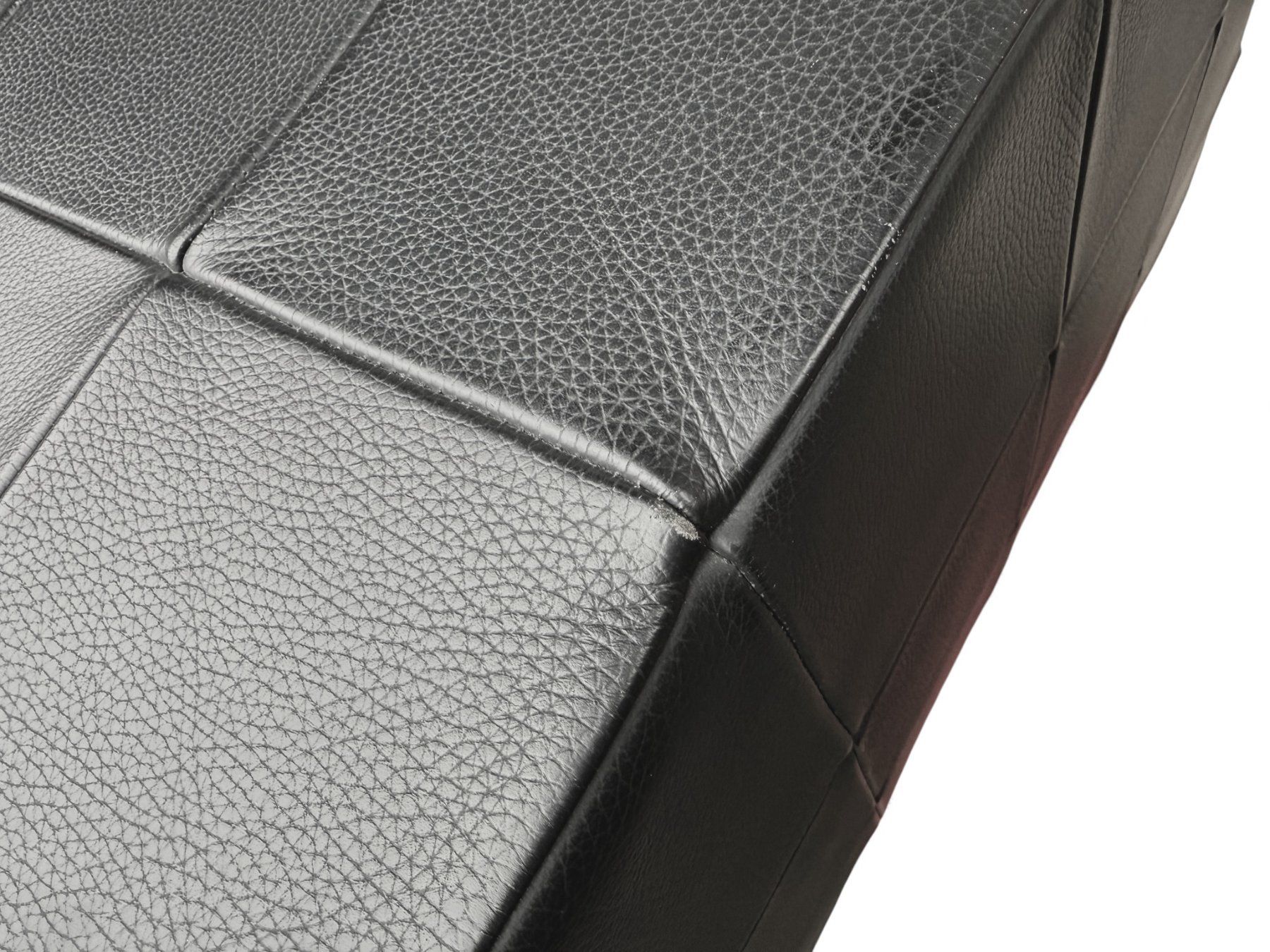 De Sede Hocker: De Sede DS-9087 // Pouf Hocker // Leder schwarz – Gebraucht aus Schinznach-Dorf von mix 4