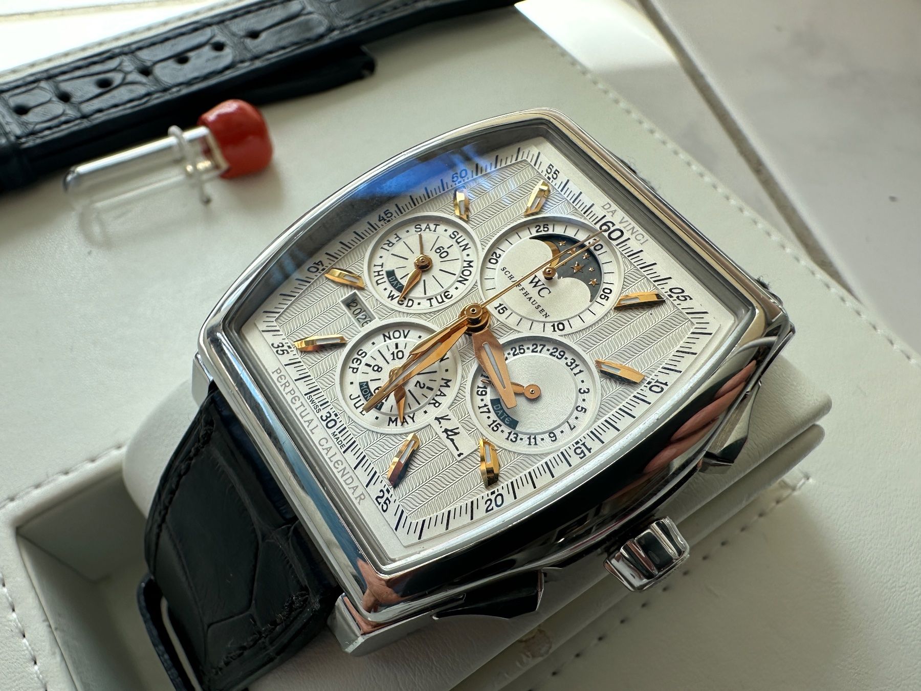 IWC Orologi: IWC Perpetual Kalender Edition Kurt Klaus – Usato da Neunkirch venduto da neunkirch66 3