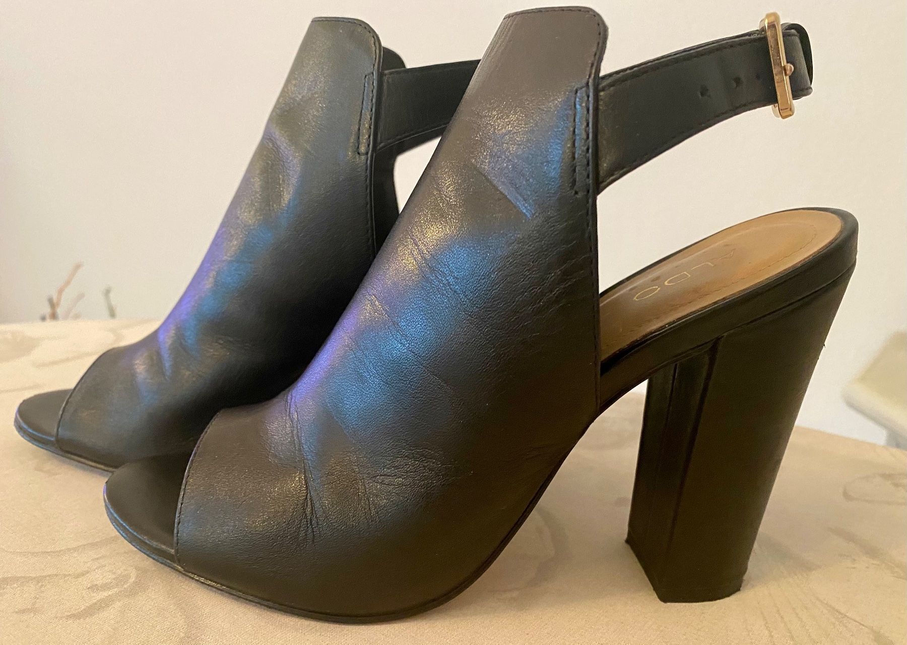 Aldo Scarpe da donna: Lederschuhe von Aldo, schwarz, Gr. 37 – Usato da Zürich venduto da Maria2021 2