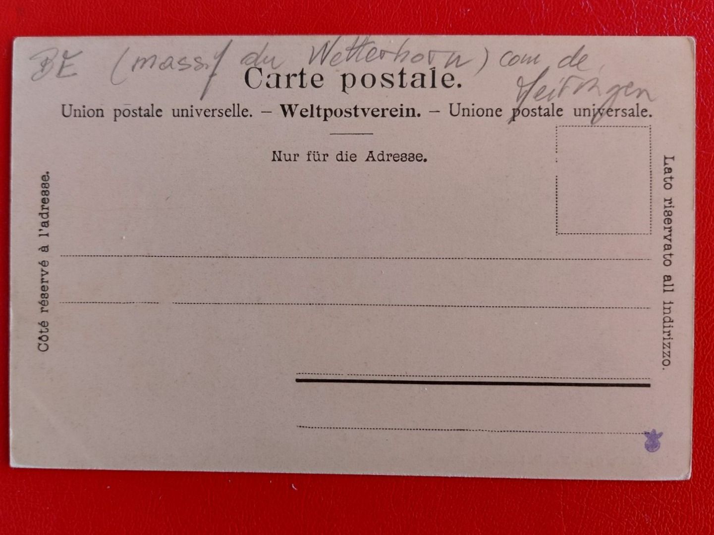Cartoline postali: Am Weg nach Rosenlaui – Usato da St-Légier-Chiésaz venduto da Theo006 1