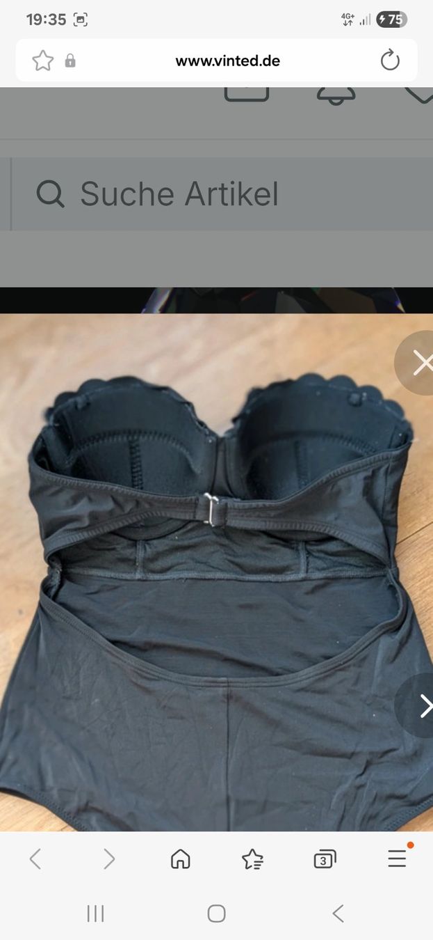 Costumi da bagno & Bikini: Badeanzug Gr.36 – Usato da Romanshorn venduto da Hanibal424 2