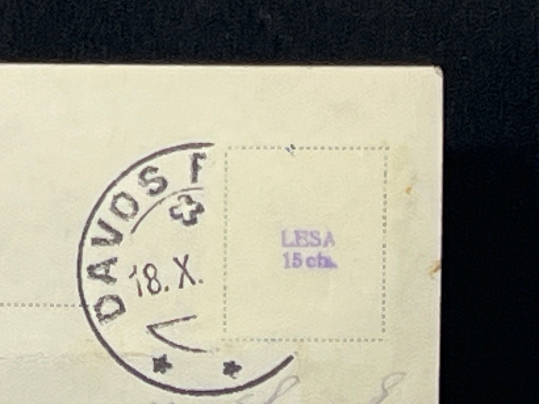 Cartoline postali: Töchterpensionat Theresianum, Ingenbohl – Usato da Widnau venduto da Brusi9 1