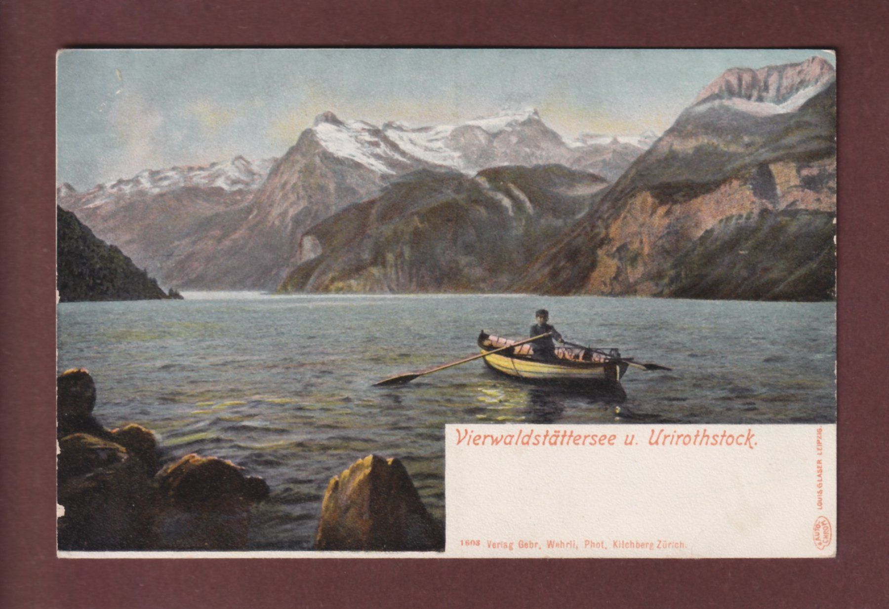 Cartes postales: VIERWALDSTÄTTERSEE - Urirotstock – D'occasion à Pully par nicecards-shop