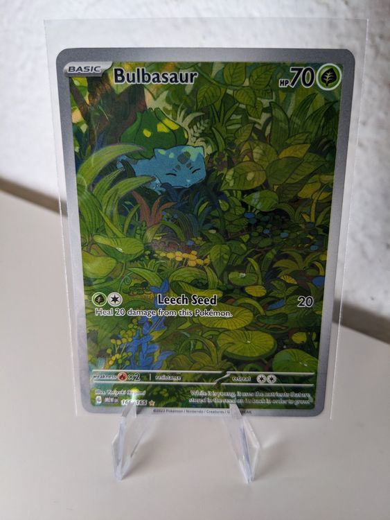 Pokemon 151 - Bulbasaur 166/165 ( EN ) | Kaufen auf Ricardo