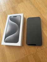 iPhone 15 Pro, Weiss Titanium, 512GB, Top Zustand, OVP, CHF 