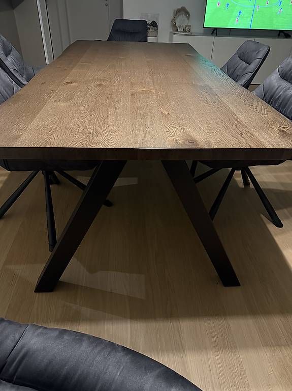 Tavoli: Esstisch  100x210 Eiche dunkel – Usato da Reichenburg venduto da lau_9msp 4