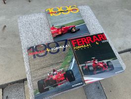 Rare Ferrari annual Book 1996 + 1997 + 1998 (sealed) F1