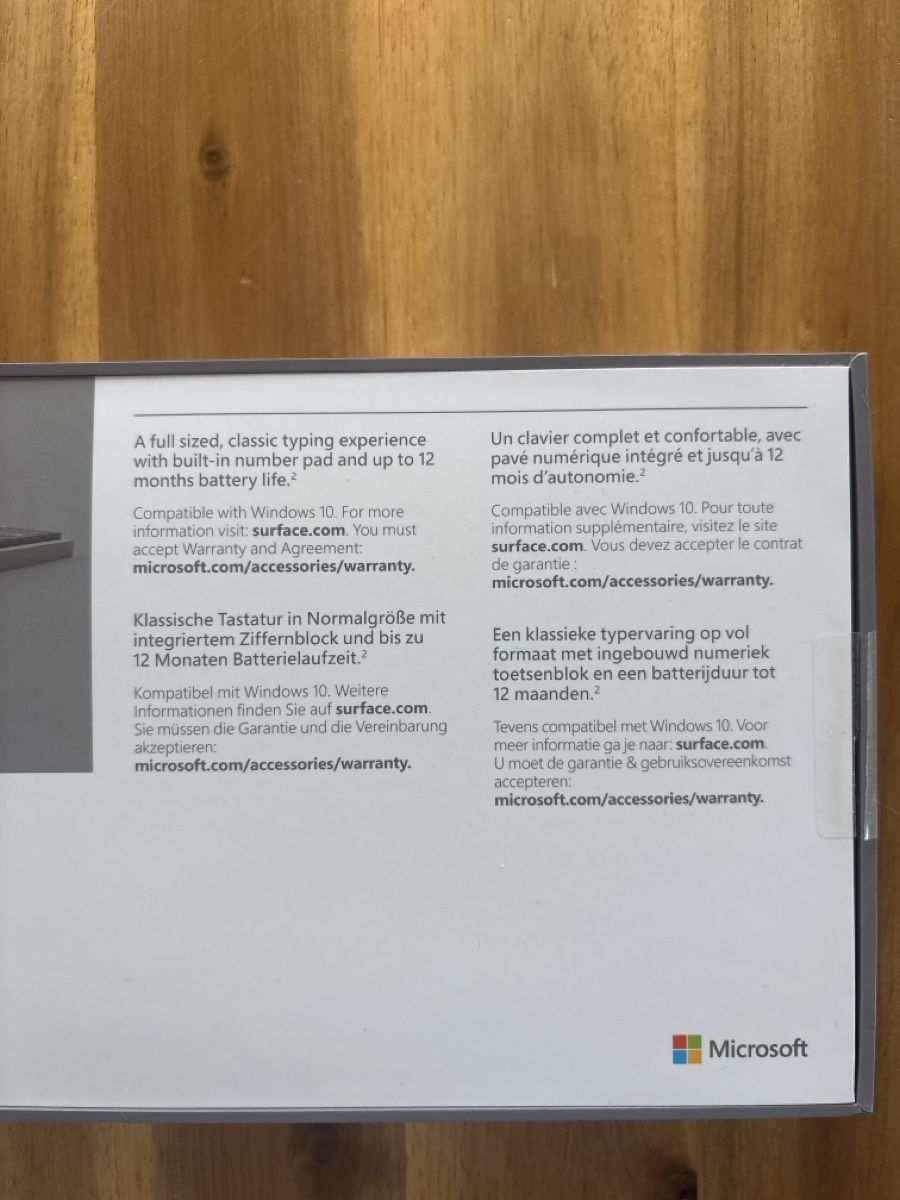 Microsoft Tastaturen: Microsoft Surface Keyboard QWERTZ – Gebraucht aus Zollikon von Cardoso72 3