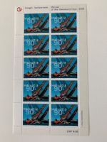 2003 Kleinbogen Alinghi mit weissem Rand links und Abart