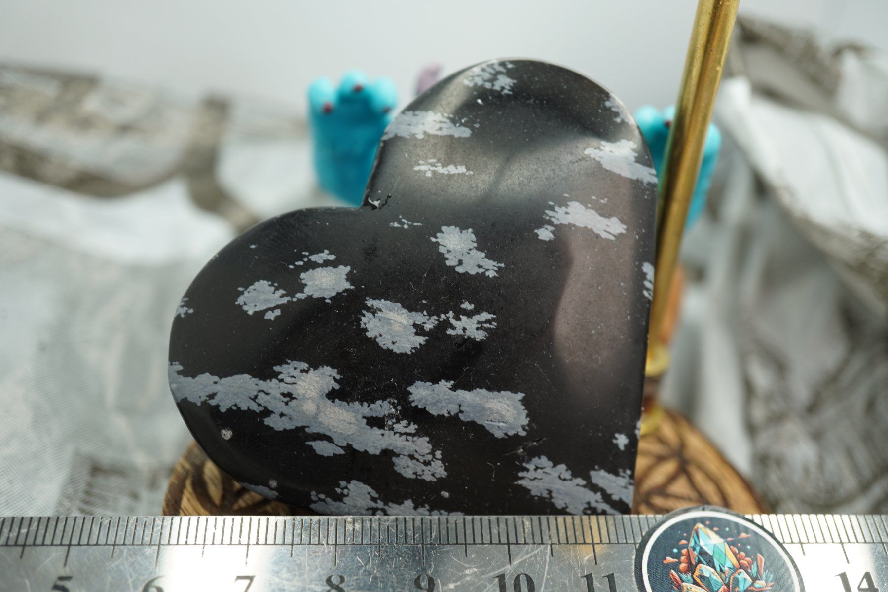Minerali & Pietre curative: Schneeflocken Herz      7cm   Räumung  np28.- – Nuovo e nell'imballaggio originale da Eschenbach SG venduto da topstone 8