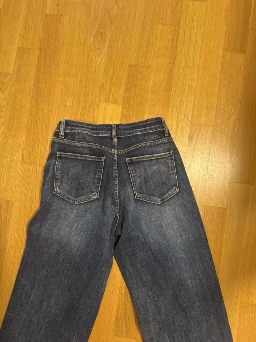 Jeans: Damen Jeans weit geschnitten Blau  – Nuovo (secondo la descrizione) da Mellingen venduto da vic_dq7j 1