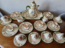 Kaffeeservice,  Keramik,  Handbemalt, Zell am Harmersbach