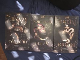 Kristin Glimmer Trilogie Black Edition ungelesen