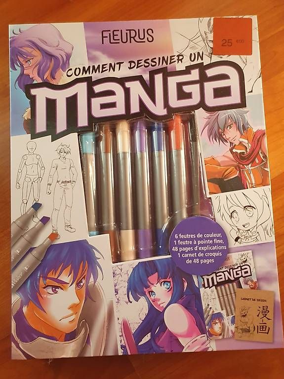 BD: Kit dessin manga – D'occasion à Apples par denissafrany
