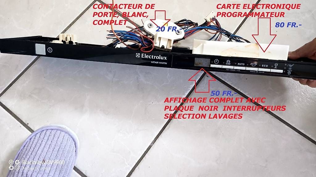 Electrolux Lavastoviglie: Composants LAVEVAISSELLE electrolux ESL 692.1 – Usato da Bulle venduto da Parapefg 2