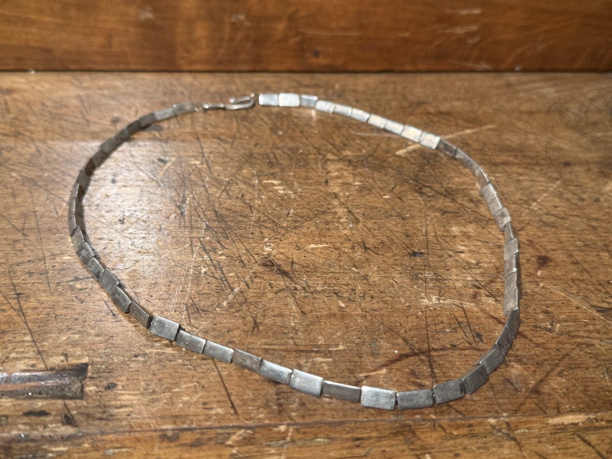 Catenine: Vintage Design Silber Collier, 925 Sterlingsilber – Usato da schaffhausen venduto da VintAntik_1980 3