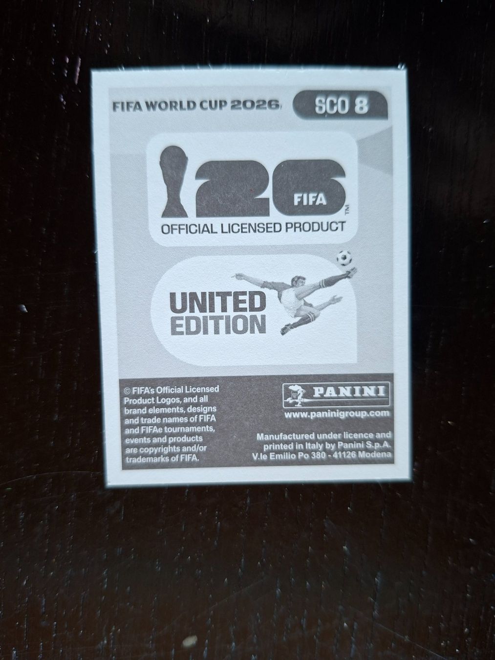 Panini Carte collezionabili: Panini WM 2026 John Souttar SCO 8 – Nuovo (secondo la descrizione) da Erlinsbach venduto da pfunky 1