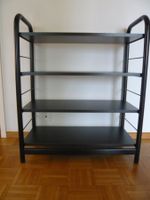 Gestell Ikea aus Metall, ca. 1980-90 Jahre, 4 Bretter