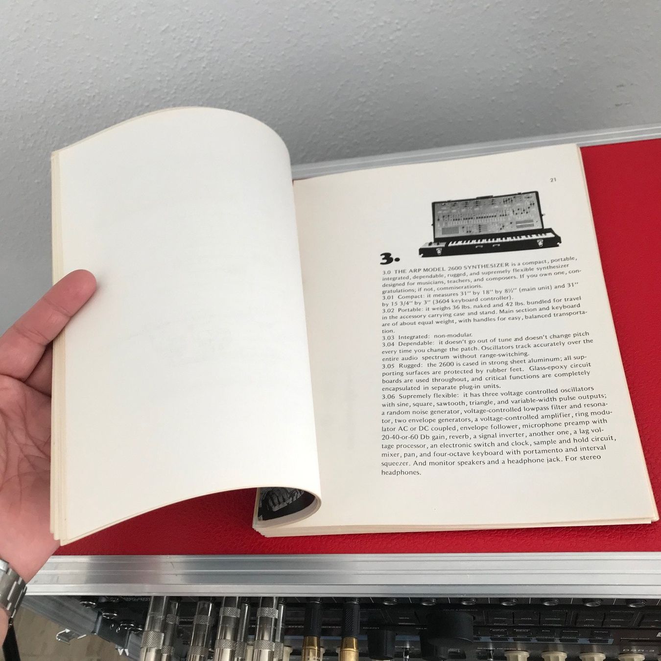 Documenti: ARP 2600 Original owners manual, 1970s – Usato da Ascona venduto da Moltoganzo 4