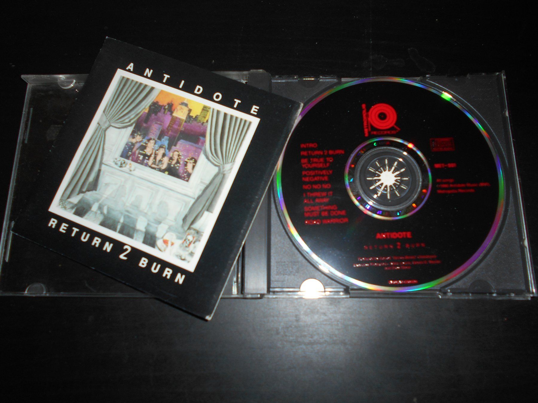 CD: Antidote – Return 2 Burn / 1990 – Usato da Aarberg venduto da witchhunter01